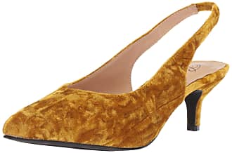 Penny Loves Kenny Womens Dashing Pump, Gold Crushed Velvet, 6.5 Medium US