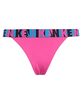 Lucky Brand Women's Reversible Bikini Swim Bottom Separates Swimsuit L, Ink  Blue