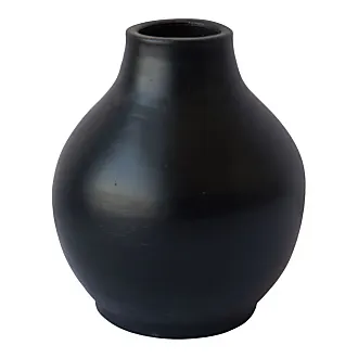 Vaso h 45 cm in vetro riciclato marrone - Plein