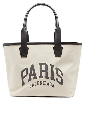 BALENCIAGA, Small Jumbo Canvas Tote Bag, WHITE, Women