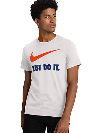 protect go to work Lull Nike: White Printed T-Shirts now up to −50% | Stylight