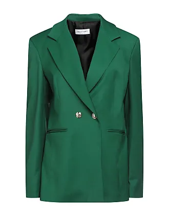 4SDESIGNS patch-pockets single-breasted coat - Green