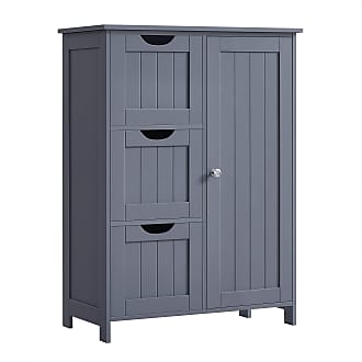 VASAGLE 3 Drawers Floor Cabinet 12.6 x 11.8 x 31.9 Inches