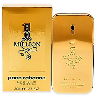 Paco Rabanne 1 Million EDT Spray - Notes of Leather, Amber and Tangerine  for Rebellious Men