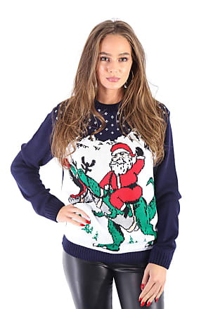 New Women/'s Christmas Pudding 2 Cupcakes Jumper Tops x mass Ladies Jumper