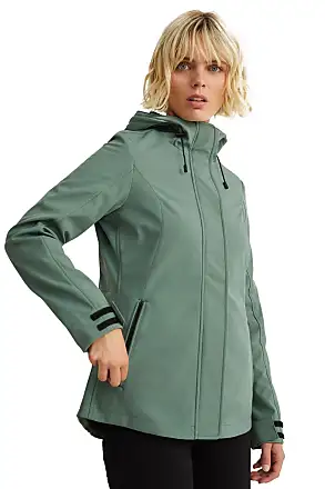 C&A Damen Regenjacke Regular Fit Softshell, Synthetisch, Polyester