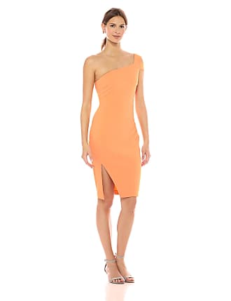 likely orange packard dress