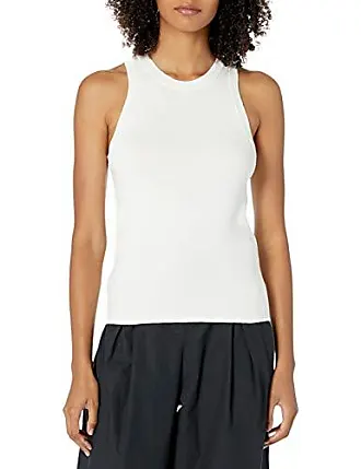 The Drop Women's Sage Cropped Towel Terry Tank Top