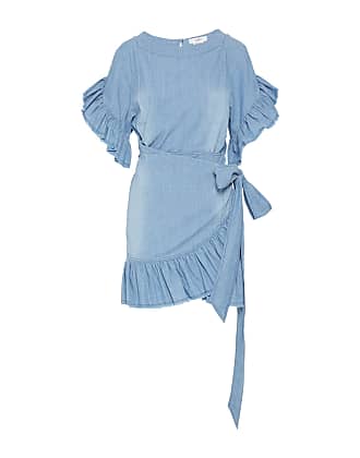 Vila Robe portefeuille bleu style d\u00e9contract\u00e9 Mode Robes Robes portefeuille 