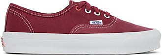 all red van shoes