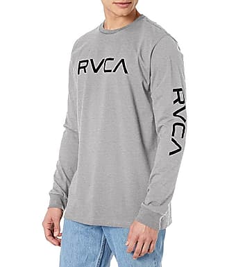 RVCA Mens Vhs Long Sleeve Knit T-Shirt