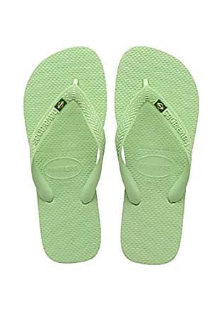 Havaianas Gummi Zehentrenner in Grün Damen Schuhe Flache Schuhe Zehentrenner und Badelatschen 
