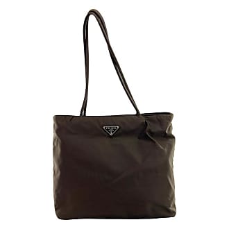 Taglia: ONE Size Pre-Owned Nylon Shoulder Bag Nero Miinto Accessori Borse Borse stile vintage unisex 