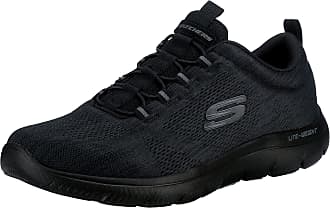 Skechers Men's Delson- Antigo Shoe, Black, 8 M US 
