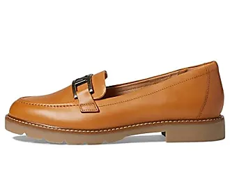 Rockport Leather Lug Sole Chain Loafers - Kacey 