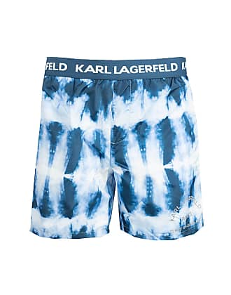 Karl Lagerfeld Beachwear Badehose mit Label-Applikation Modell