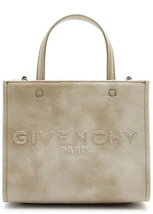 Givenchy Beige Mini G ChainCut Out Bag