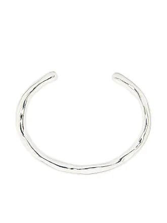 Jil Sander two-tone chunky bracelet - Silver