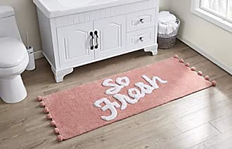 Boho Bathroom Rug Runner 24x60 Long Bath Mat for Bathroom 24"