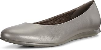 ecco patent leather flats