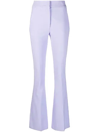 Dsquared2 Skinny high-waist flared trousers - Purple