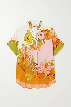 Alemais + Net Sustain Camicia In Lino Floreale Silas - Multicolore
