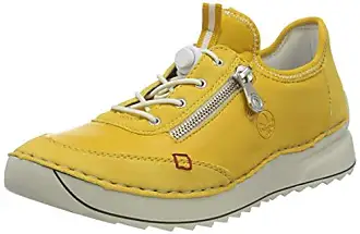 Achat chaussures Rieker Femme Chaussure montante, vente Rieker M6411-68  Jaune - Multi - Chaussure montante Femme