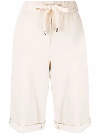 Eleventy linen bermuda shorts - Neutrals