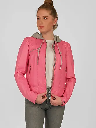 Bikerjacken aus Leder in Pink: Shoppe | zu Stylight bis −60