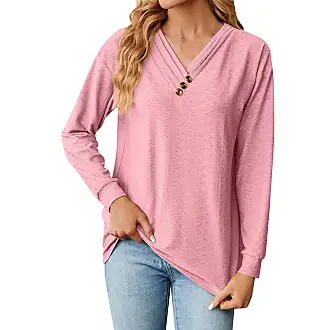 Top rosa feminino, guarnição de renda, decoração do laço, camis