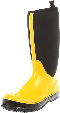 yellow long boots
