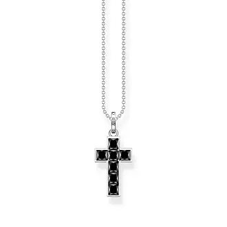 Ouligay 2Pcs Kreuz Kette Damen Kreuz Anhänger, Herren Halskette Halsketten  Anhänger Damen Edelstein Mädchen, Kette für Frauen Cross Geschenk :  : Fashion