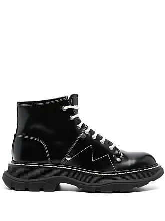 Alexander McQueen Shard 115mm wedge boots - Black