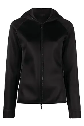 Women's Black Hooded Jackets - up to −70%