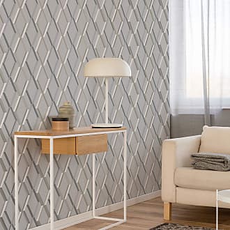 Graham & Brown Prestige Geo Grey Wallpaper