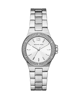 Michael kors best sale womens silver watch