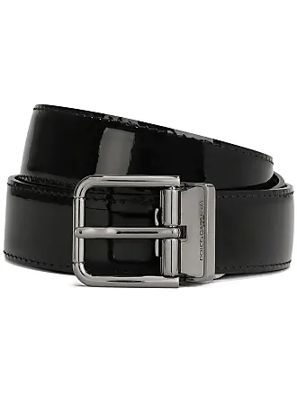 Leather belt Dolce & Gabbana Black size L International in Leather
