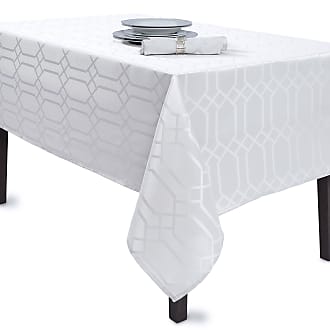 Benson Mills Flow Spillproof Tablecloth 52 x 70 Gray