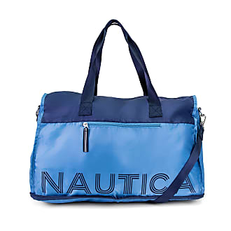 nautica duffle bag blue