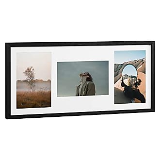 Navaris Picture Frame for 6 Photos - Collage Photo Frame for Wall - Multi  Aperture Wall Hanging 6-Photo or Postcard Frame for 6x4 (10x15cm) Pictures