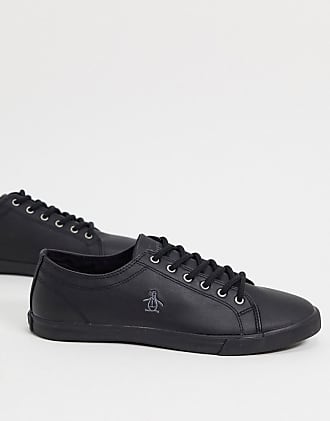 penguin lace up trainers
