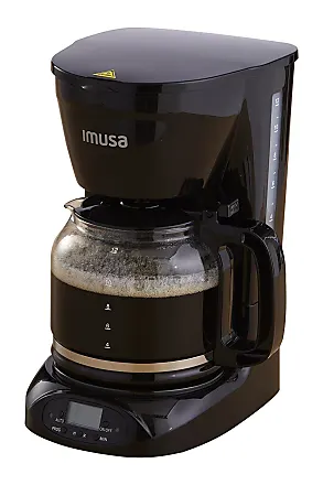 IMUSA USA GAU-18202 4 Cup Espresso/Cappuccino Maker,Black