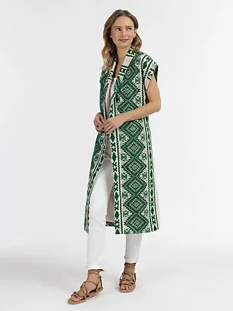 Preise Kleider (44), - grün Gr. (deep für N-Gr, lake Stylight Cecil mit Vergleiche Druckkleid | Damen Sommerkleider green) CECIL XL Taschen seitlichen