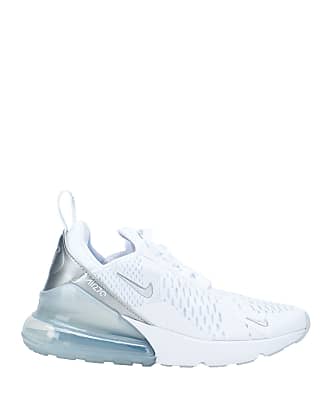 Nike Women's Air Max 270 Shoes, Size 8, White/Mantra Orange/Sail