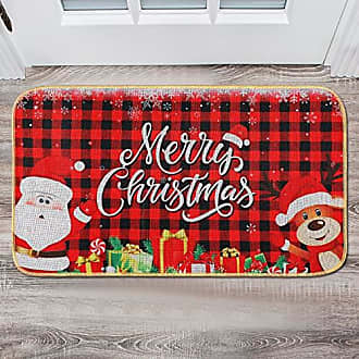 Christmas Door Mat, 20 X 32 Inches,christmas Door Mat Christmas Decorative  Doormat Anti-slip Winter Doormat For Xmas Seasonal Holiday Indoor Outdoor H