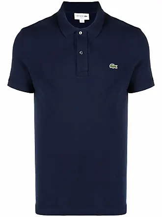 Lacoste Men's Short Sleeve Minecraft Croc Polo Shirt, Bellflower Blue, M at   Men's Clothing store