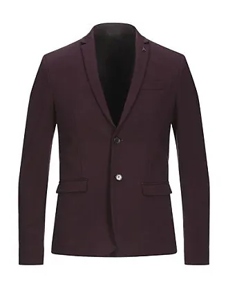 contrasting-lapel tuxedo blazer