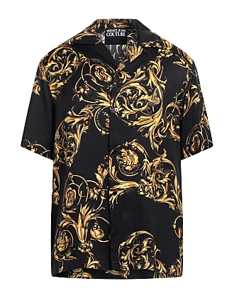 Versace Chain logo-print Silk Shirt - Farfetch