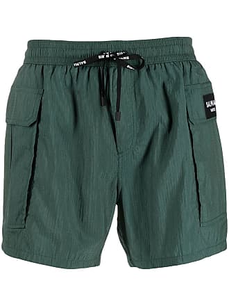 TRUSSARDI, Black Men's Swim Shorts