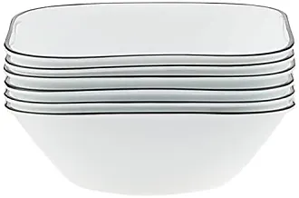 Corelle Vitrelle Micky-Mouse 12-PC Glass Dinnerware Set (Service for 4),  10.5 Dinner Plates, 8.5 Salad Plates, 16-Oz Soup Cereal Bowls-Disney